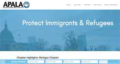 Desktop Screenshot of apalanet.org